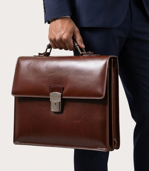 Cordovan Meridian Briefcase Image